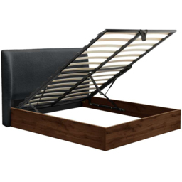 Birlea Halfden Double Ottoman Bed with Boucle Winged Headboard - thumbnail 3
