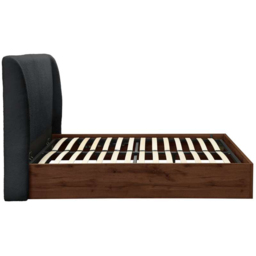 Birlea Halfden Double Ottoman Bed with Boucle Winged Headboard - thumbnail 4