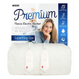 MYLEK Super King Electric Fleece Blanket 203 x 182cm - thumbnail 3