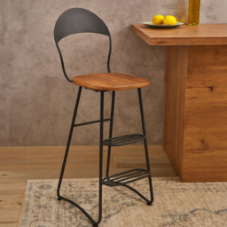 Premier Housewares New Foundry Bar Chair - thumbnail 3