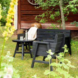AMATA Usma Grey Lounge Chair - thumbnail 4