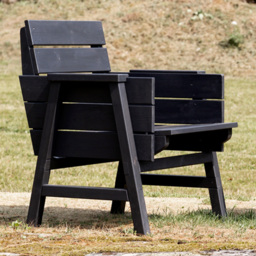 AMATA Usma Grey Lounge Chair