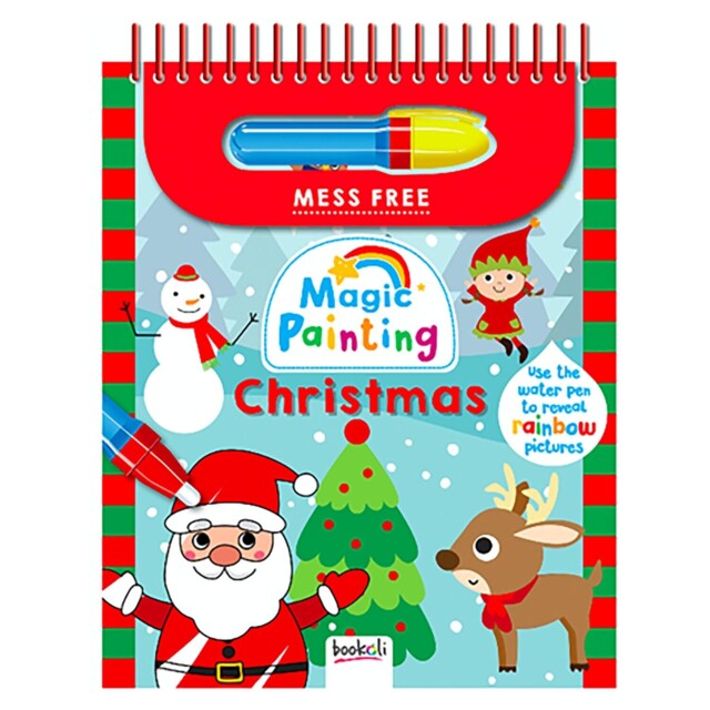 Bookoli Magic Painting Christmas Book
