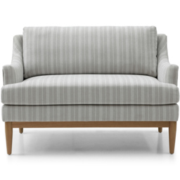 Brody 2 Seater Natural Stripe Chenille Sofa - thumbnail 2