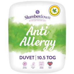 Slumberdown Double White Anti Allergy Duvet 10.5 Tog