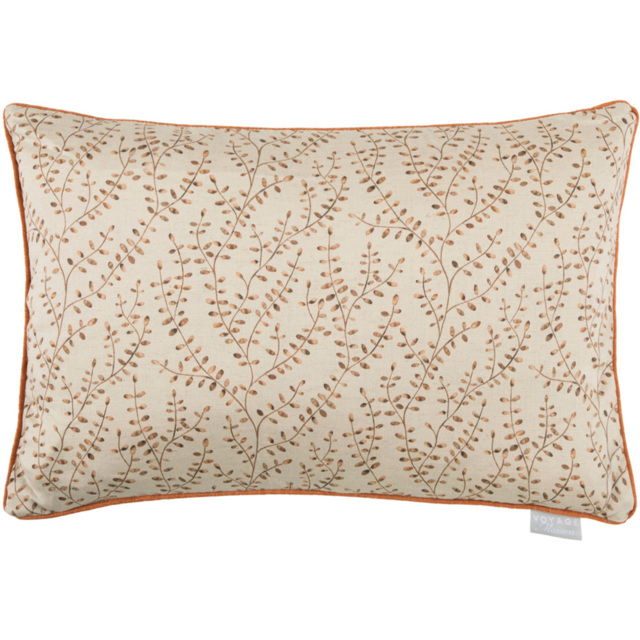 Voyage Maison Additions Eden Sienna Printed Feather Filled Cushion 40 x 60cm - image 1