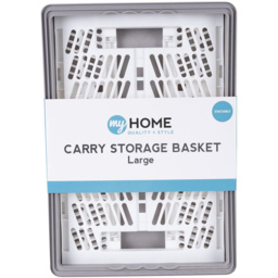 My Home Foldable Carry Storage Basket Large - thumbnail 1