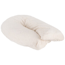 Divante Cream Teddy Fleece V Shape Pillow - thumbnail 2