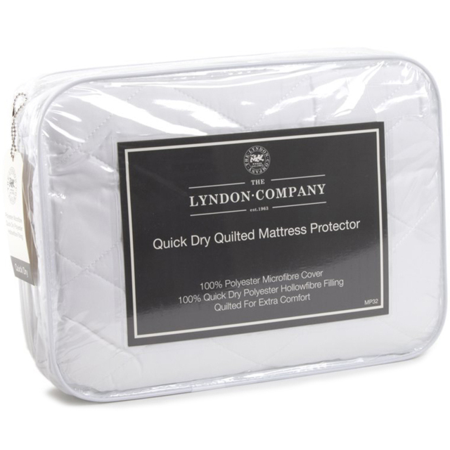 The Lyndon Company Single Polyester Quilted Mattress Protector - image 1
