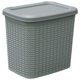 JVL Loop 10L Grey Storage Basket