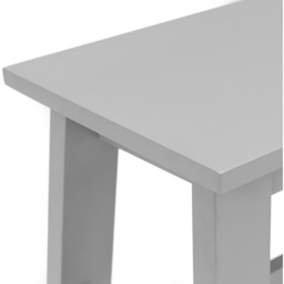 Julian Bowen Kobe 2 Seater Grey Lacquer Dining Bench - thumbnail 4