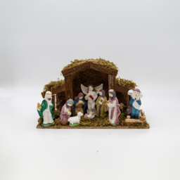 Marco Paul Multicolour Nativity Scene Christmas Decoration 38cm - thumbnail 3