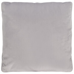 Divante Vermont Velvet Silver Cushion 45 x 45cm