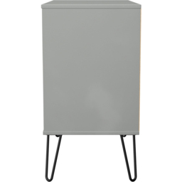Crowndale Harlequin 3 Drawer Dusk Grey Chest of Drawers Ready Assembled - thumbnail 4