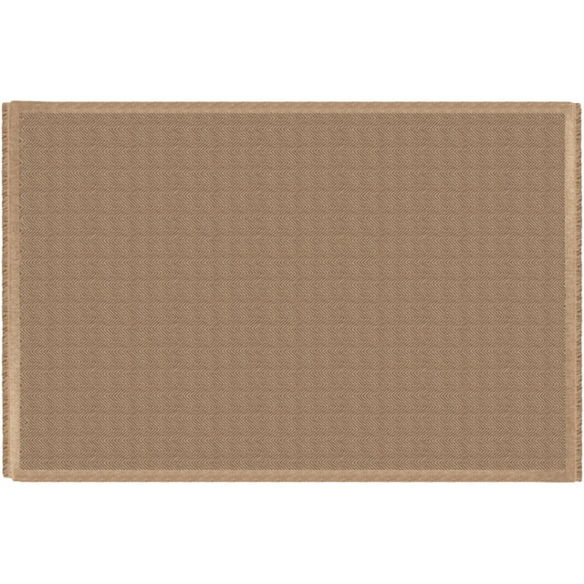 Eselle Jute Effect Herringbone Rug 120 x 170cm - image 1