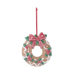 Single Candy Cane Lane Iced Gingerbread Hanging Christmas Decoration in Assorted styles - thumbnail 3