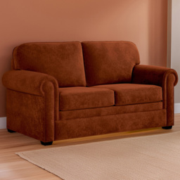 Jay-Be Heritage 2 Seater Cosy Chenille Foxy Sofa Bed with e-Pocket Mattress - thumbnail 1