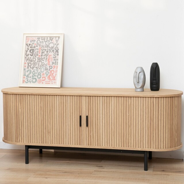 Kali 2 Door Natural TV Unit - image 1