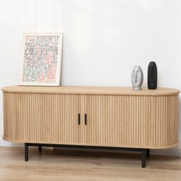 Kali 2 Door Natural TV Unit - thumbnail 1