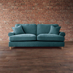 The Victoria 3 Seater Emerald Sofa - thumbnail 3