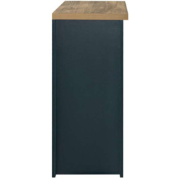 Highgate 2 Door 2 Drawer Navy and Oak Sideboard - thumbnail 3