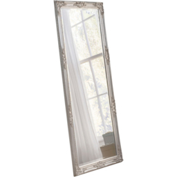 Yearn Silver Carved Full Length Mirror 163 x 74cm