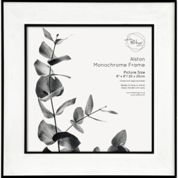 The Port. Co Gallery Alston Monochrome Photo Frame 8 x 8 inch
