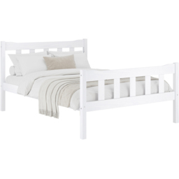 Havana Double White Bed Frame - thumbnail 3