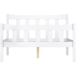 Havana Double White Bed Frame - thumbnail 4