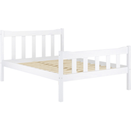 Havana Double White Bed Frame - thumbnail 2