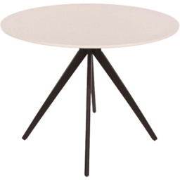 Core Products Aspen 4 Seater Round Dining Set White and Blue - thumbnail 2