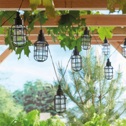 Luxform Corsica Solar Powered 10 Warm White String Lights