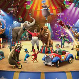 Walltastic Circus Wall Mural 244 x 305cm - thumbnail 2