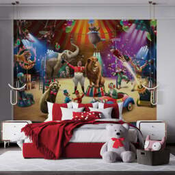 Walltastic Circus Wall Mural 244 x 305cm - thumbnail 1