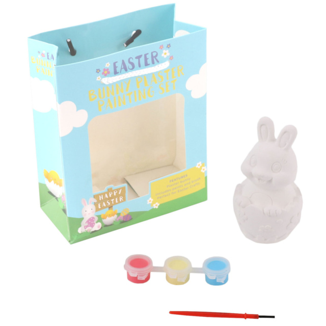 Easter Bunny Plaster Painting Set