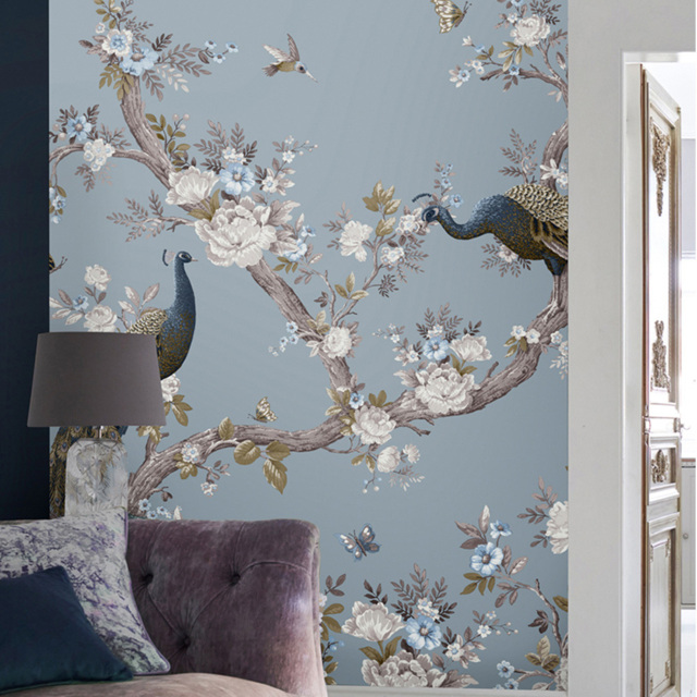 Laura Ashley Belvedere Pale Seaspray Mural - image 1