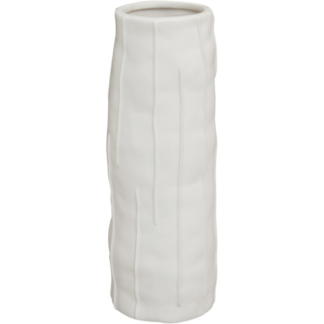 Premier Housewares White Fara Ceramic Vase Large - image 1