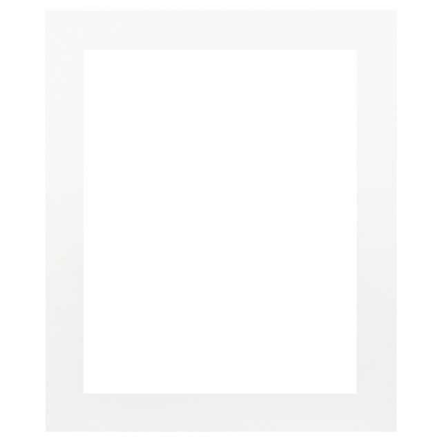 Ivory Rectangle Photo Frame with Mount 10 x 8 inch