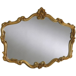 Yearn Regency Gold Landscape Wall Mirror 81 x 106cm