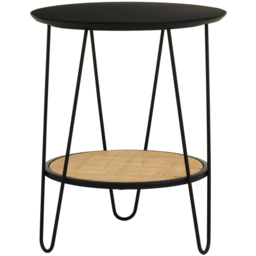 Premier Housewares Side Table with Hairpin Legs - thumbnail 3