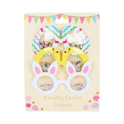 Set of 3 Novelty Easter Glasses