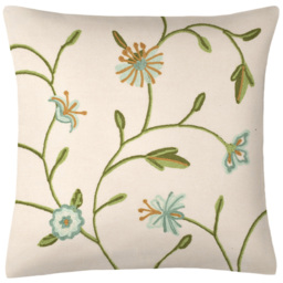 Velosso Anthea Duck Egg Large Filled Cushion 56 x 56cm 2 Pack