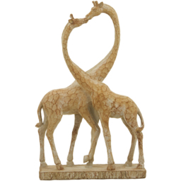 Natural Giraffes Ornament 40.5cm - thumbnail 1