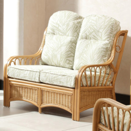 Desser Furniture Vale 2 Seater Tropical Light Oak Sofa