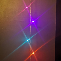 Premier Battery Powered 50 Rainbow LED Multi-Function Christmas String Light 5m - thumbnail 4
