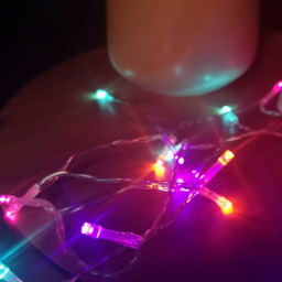 Premier Battery Powered 50 Rainbow LED Multi-Function Christmas String Light 5m - thumbnail 3