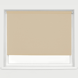 Caecus Blackout Roller Blinds Cappuccino 210cm x 120cm