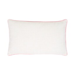 Posie Embroidered Cushion White - thumbnail 4