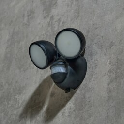 LED Battery Powered Outdoor Twin Spotlight with PIR Motion Sensor - thumbnail 3