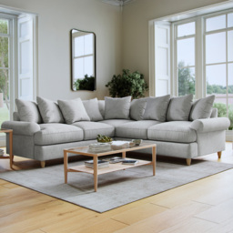 Clara Faro 16 Grey 4 Seater Agmamito Sofa - thumbnail 1